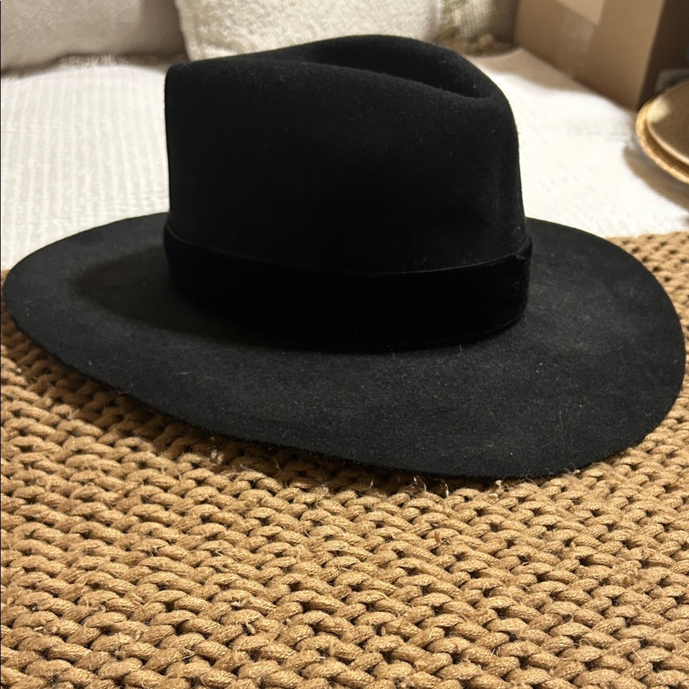 Lack Of Color Black Panama Hat